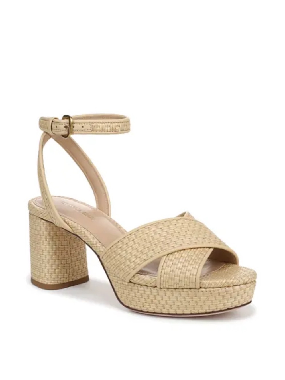 New Veronica Beard Danika Ankle Strap Platform Sandal Sz 9
